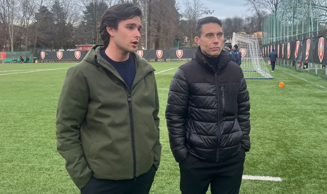 Il direttore generale Giovanni Rosati e il direttore sportivo Alessio Battaglino