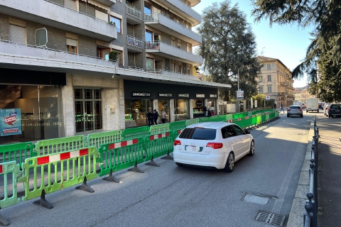 Via Carcano a doppio senso: conto alla rovescia