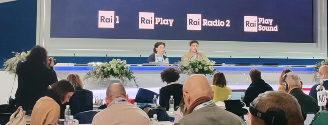 Prealpina nella giuria sala stampa di Sanremo