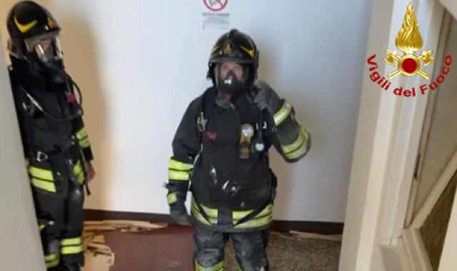 Fuga di gas e incendio: un ferito a Monvalle