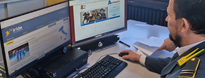 Finanza sulle Olimpiadi: parcheggiatori in nero e B&B abusivo