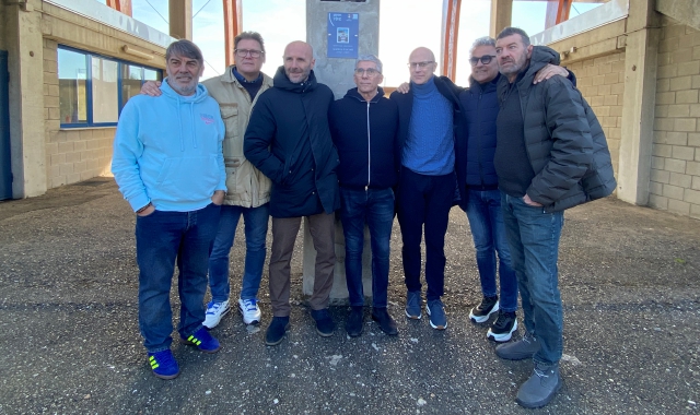 Il ritrovo degli  ex allo Speroni