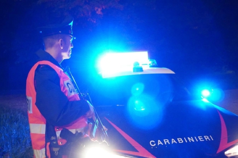 Fuga a 200 all’ora. Preso