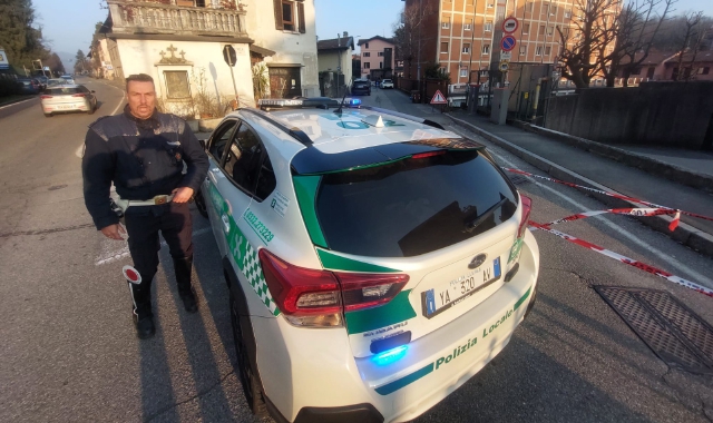 Induno, urta centralina e se ne va: multato