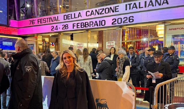 L’assessore regionale Francesca Caruso a Sanremo (foto Defendi)