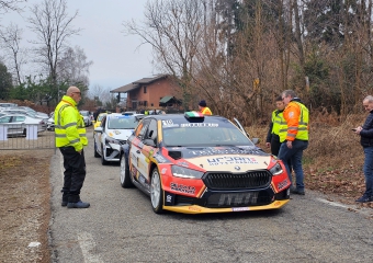 Rally dei Laghi, shakedown: è subito show