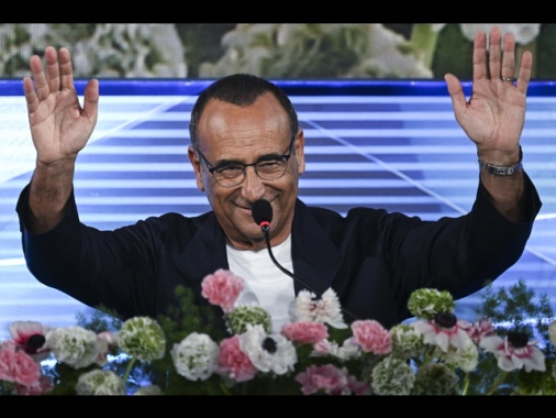 Carlo Conti, 'vado via con la medaglia d'oro e di bronzo'