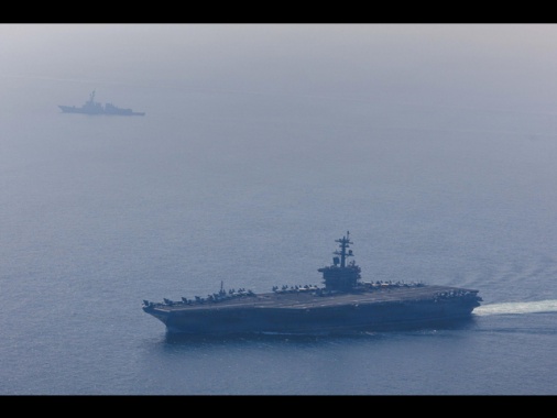 Pasdaran, 'abbiamo attaccato la portaerei Usa Lincoln nel Golfo'