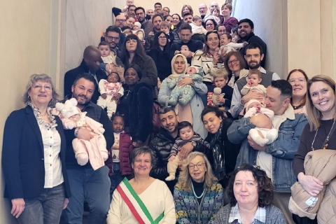 Castellanza: festa di benvenuto ai nuovi nati