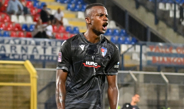 King Udoh, attaccante della Pro Patria
