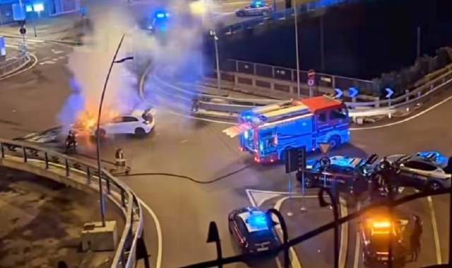 (foto tratta da un video del profilo Instagram unarotondasullago)