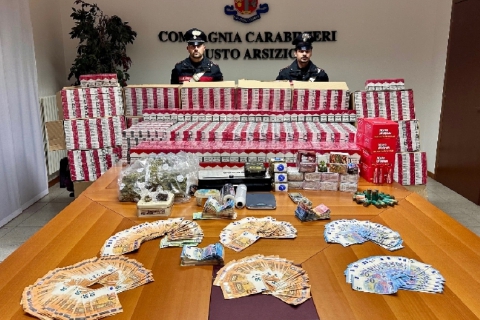 Droga e bionde: due arresti
