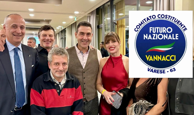 Il generale Vannacci nell’ultimo incontro a Varese