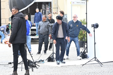 Varese, piazza San Vittore: c’è Ronaldinho