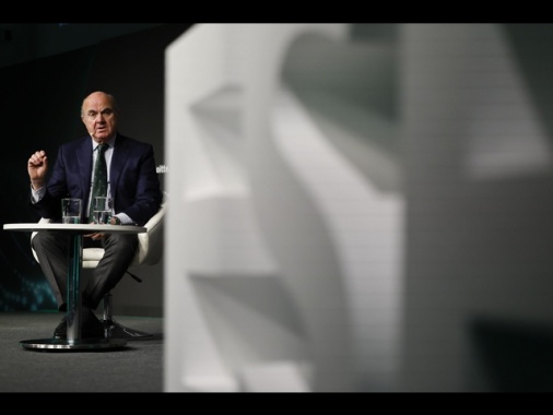 Guindos (Bce), 'attenzione ad un'amplificazione dello shock energetico'