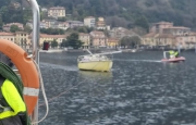 Laveno: barca a vela “impazzita”, recuperata dai vigili del fuoco