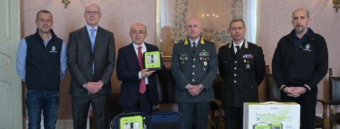 Defibrillatori alle forze dell'ordine: interventi 