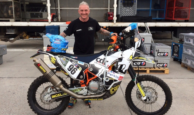 Diocleziano Toia alla Dakar 2016 con la KTM 450 categoria 