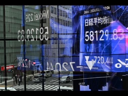 Borsa: Tokyo, apertura in ribasso (-1,40%)
