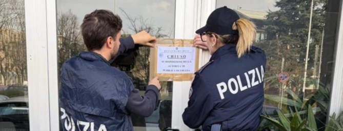 Coca in bagno, alcolici ai minorenni: bar chiuso a Busto