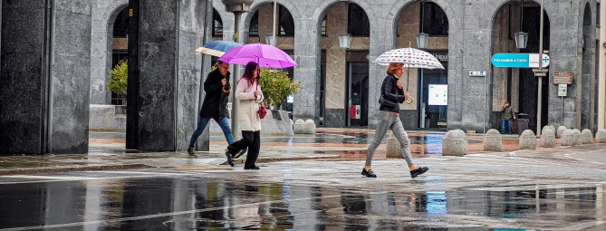 Varese, pioggia forte: allerta arancione