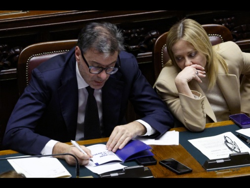 Meloni vede Giorgetti, focus sul dossier carburanti