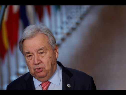 Guterres, 'Usa e Israele cessino la guerra, Iran apra Hormuz'