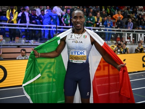 Mondiali atletica indoor, Diaz 'dopo Antonelli e Sinner non potevo essere da meno'