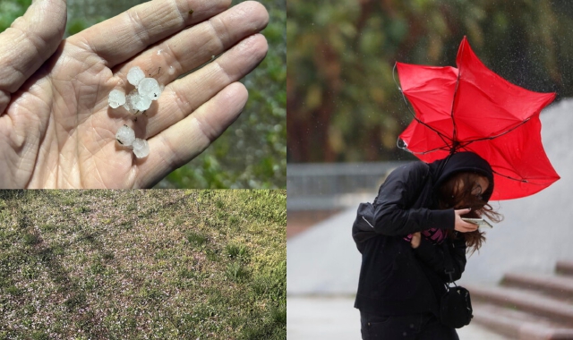 È allarme per il vento forte su Varese e il Varesotto. Nella serata di mercoledì è caduta anche la grandine: qui a Castiglione Olona