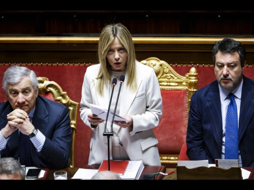 Meloni vede Salvini e Tajani, vertice ieri a cena dalla premier
