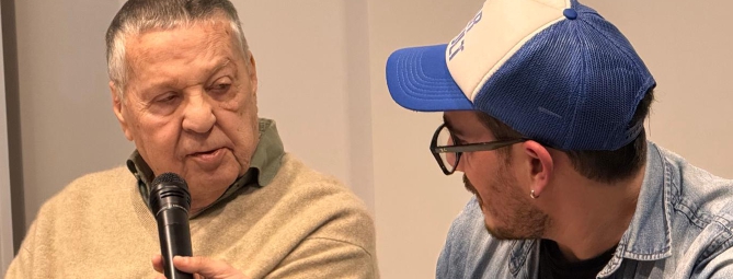 Pozzetto fra le locandine dei suoi film: «Io come il ragazzo di campagna»