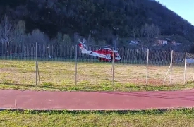 Dispersi sui monti, padre e figlio recuperati in elicottero