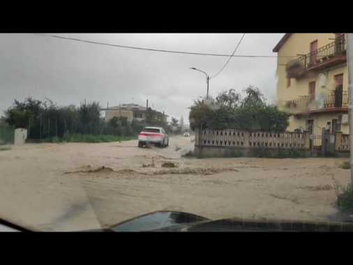 Il ciclone del Mediterraneo 'Jolina' visto dai satelliti