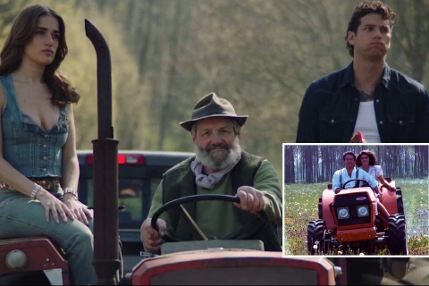 Clara, la ragazza di campagna. Come Pozzetto