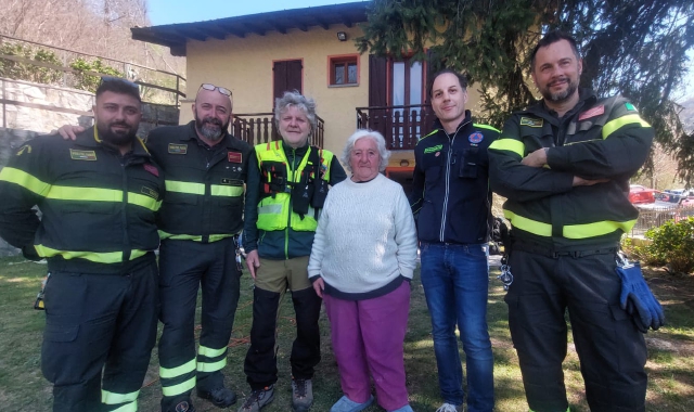 Amicizia e solidarietà tra le fiamme di Laveno