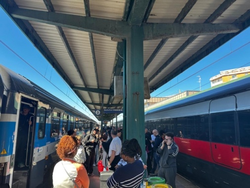 Si risveglia frana storica in Molise, chiusa A14 e linea ferroviaria