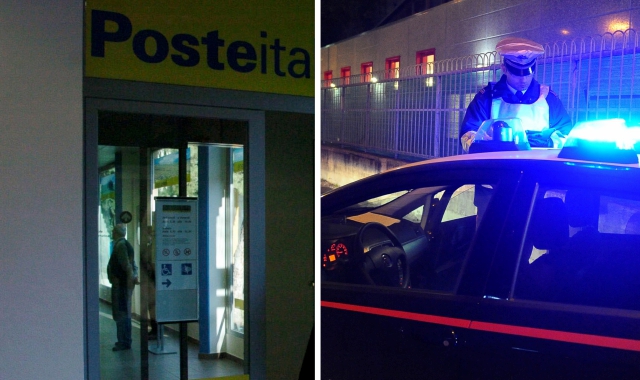 In Posta di notte: colpo da 50mila euro