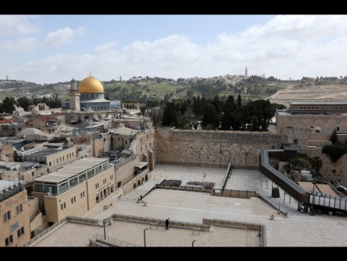 Israele, 'da domani riaprono i luoghi santi di Gerusalemme'