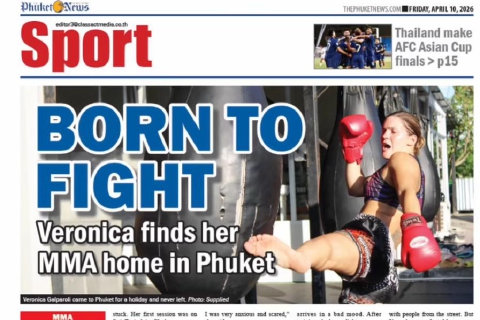 Phuket News esalta la varesina Titti Galparoli