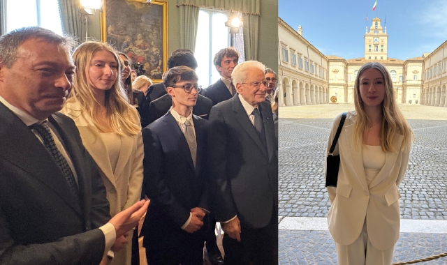 Letizia Bellani al Quirinale