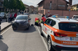 Travolta da un'auto, anziana in prognosi riservata