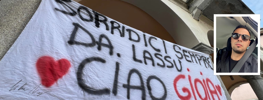 «Sorridici sempre da lassù»