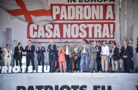 Remigrazione, gas russo, no Green Deal: Salvini e 10mila Patrioti in piazza