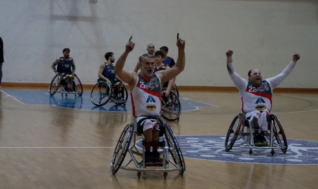 L’esultanza per la vittoria che vale l’accesso alle Final Four