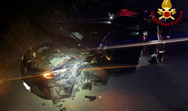 Frontale a Casalzuigno: soccorse tre persone