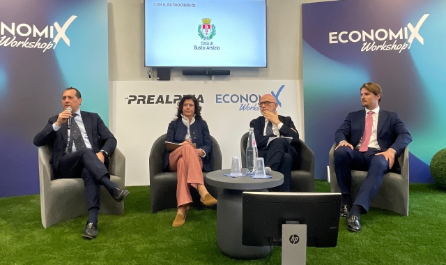 Piermario Barzaghi, Claudia Mona, Giorgio Albè e Simone Grassi (foto Domenico Ghiotto)