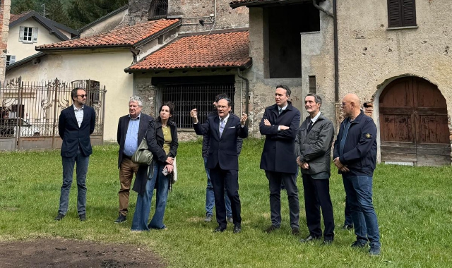 La visita alla Badia di Ganna