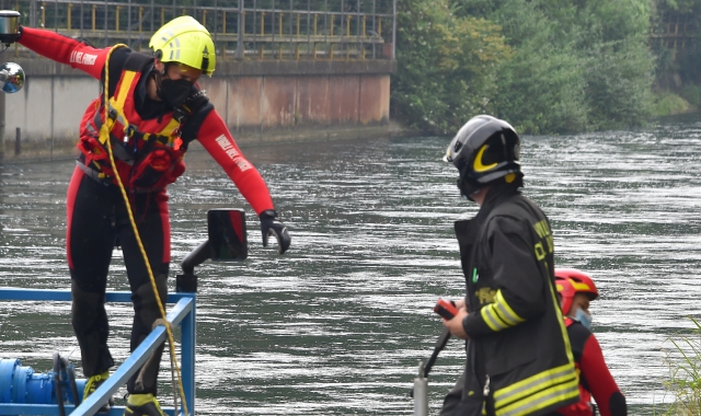 Sul posto sono intervenuti i vigili del fuoco (foto Archivio)