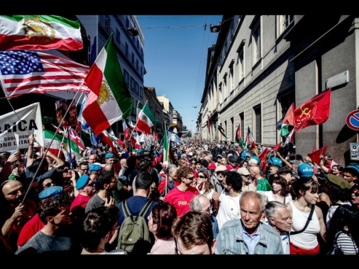 Anpi Milano, circa 100mila persone al corteo del 25 aprile