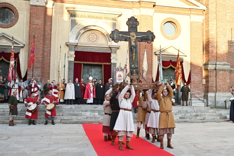 Il Crocione torna in basilica: Legnano è in Palio